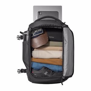 TOMTOC Navigator-T66 Liteway ceļojumu mugursoma 28L/15.6" (melna)
