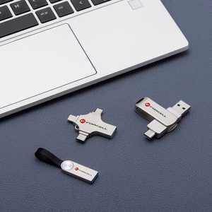 FORCELL F-DATA USB zibatmiņa Metal 32GB USB3.2 Gen 1 (USB A) sudrabaina
