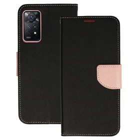 Stilīgs viedtālruņa apvalks Xiaomi Redmi Note 11 5G/Note 11S 5G/Poco M4 Pro 5G melna-zeltaina