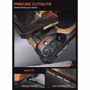 Supcase UB Grip Mag MagSafe futrālis Samsung Galaxy S26 - Melns un brūns