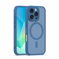 Mag Matt maciņš iPhone 16 Pro Max 6,9" tumši zils