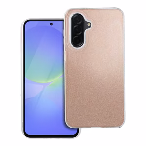 Spīdīgs viedtālruņa apvalks SAMSUNG A36 5G zeltains