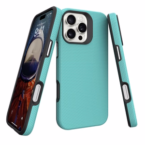 Perfectionists Trīsstūra mag koferis iPhone 15 Pro zaļš
