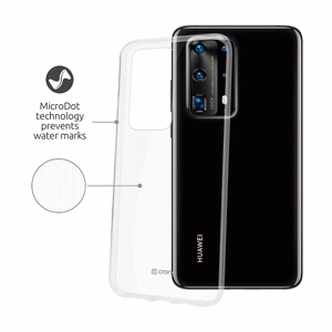 Crong Crystal Slim vāciņš ierīcei Huawei P40 Pro, caurspīdīgs