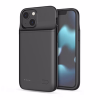 Tech-Protect PowerCase iPhone 12 mini / 13 mini ar 4700mAh portatīvo lādētāju - melna