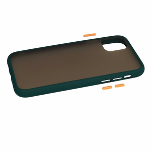 Vennus бампер с цветными кнопками для Samsung Galaxy S21 Plus зелёный