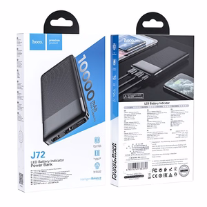 Внешний аккумулятор Hoco 10000 mAh 2A J72 чёрный