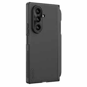 Nillkin Super Frosted Shield Fold Magnētiskais viedtālruņa apvalks priekš Samsung Galaxy Z Fold 7, saderīgs ar MagSafe, ar S Pen Space - melns
