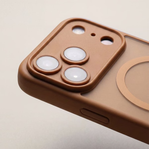 Mag Matt maciņš iPhone 15 6,1" brūns