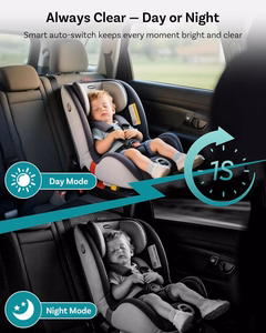 Ottocast Cabin Care bezvadu CarPlay adapteris ar mobilā mazuļa monitora funkciju melns CA520-T