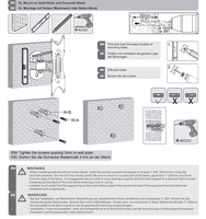 Maclean MC-501A Universal Wall TV Bracket 23-42" uo to 30kg vesa 200x200 melns