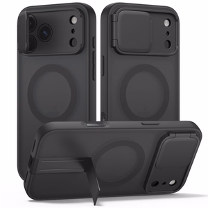 Tech-Protect Kevlar Aura MagSafe maciņš, paredzēts iPhone 18 Pro / 17 Pro, matēti melns