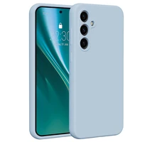 Etteri silikona viedtālruņa apvalks Samsung Galaxy S23 FE gaiši zils