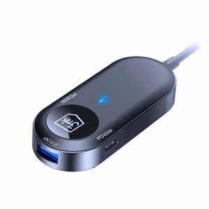 3mk Double automašīnas lādētājs, 135 W, PD/QC/PPS, USB 2A4C, melns/pelēks