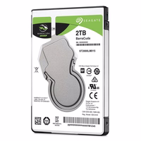 Seagate BarraCuda internal hard drive 2 TB 5400 RPM 128 MB 2.5" Serial ATA III (ST2000LM015)