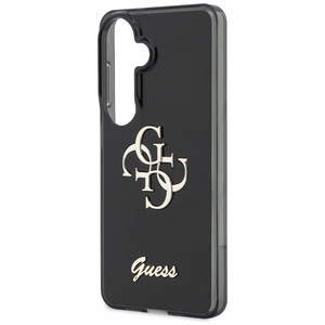 GUESS maciņš for SAMSUNG S26 GUHCS26S5HC4MLSK (IML Big Metal 4G and Script) melns