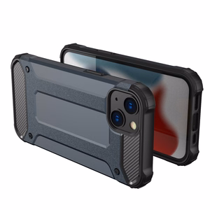 Hybrid Armor Case прочный защищённый чехол для iPhone 13 золотой