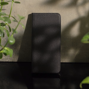 Viedais Magnet maciņš for Xiaomi Redmi Note 15 Pro Plus 5G (EU) melns