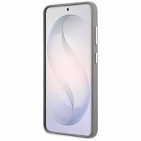 Karl Lagerfeld maciņš Saffiano Double Heads Metal Samsung Galaxy S26 sudraba