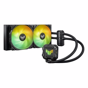 ASUS TUF GAMING LC II 240 ARGB procesora šķidruma dzesēšanas komplekts 12 cm melns