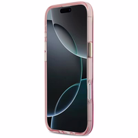 Karl Lagerfeld IML Choupettes Karl Script Logo MagSafe iPhone Air Maciņš - rozā