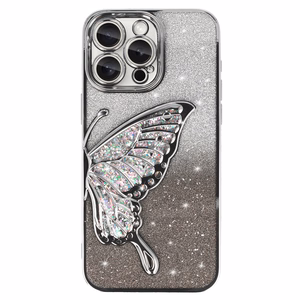 Tel Protect Butterfly ūdens viedtālruņa apvalks Iphone 14 Pro Max sudraba