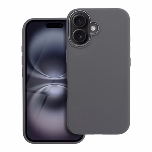Maciņš priekš iPhone 16 Forcell F-Protect Frame Premium saderīgs ar Magsafe pelēks