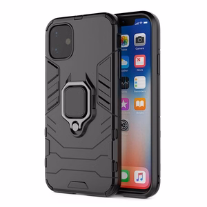 Чехол Ring Armor для Xiaomi Redmi 13 4G чёрный