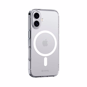 Crong Clear MAG Cover MagSafe vāciņš ierīcei iPhone 16, caurspīdīgs