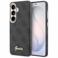 GUESS maciņš for SAMSUNG S26 GUHMS26S5P4FWMSK (4G Script MagSafe) melns