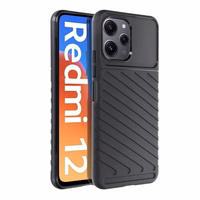THUNDER viedtālruņa apvalks XIAOMI Redmi 12 4GC melns
