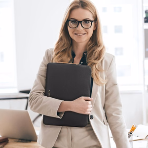 Tech-Protect Fleece klēpjdatora soma 13-14 - melna