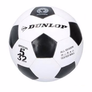 Dunlop futbola bumba, 5. izmērs, melna