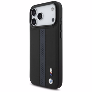 BMW M Perforated Stripe Logo MagSafe Чехол для iPhone 17 Pro Max - синий