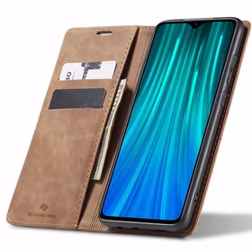 Spacecase maka maciņš Redmi Note 8 Pro gaiši brūns