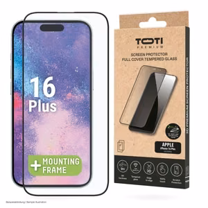 PREMIUM rūdīts stikls 3D ekrāna aizsargs pilnam virsmai priekš Apple iPhone 16 Plus/15 Plus