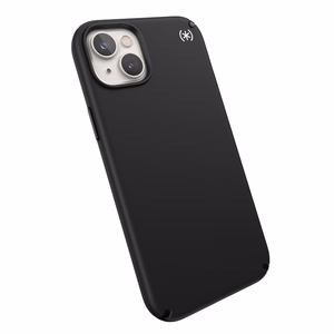 Speck Presidio2 Pro MagSafe vāciņš ierīcei iPhone 15 Plus / 14 Plus, ar Microban pretmikrobu aizsardzību, “Black / Black / White” krāsu kombinācija