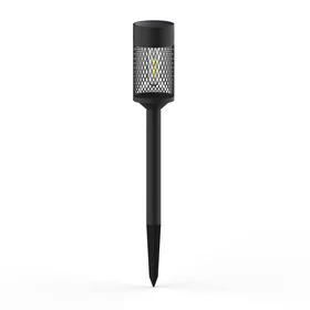 Forever Light Solar LED Lamp Steel Post SUNARI FLS-15 black