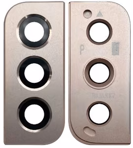 Samsung S901 S22 lens priekš camera ar frame Rozā Zeltains ORG