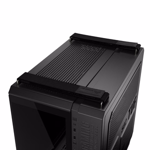 ASUS TUF Gaming GT502 Horizon datora korpuss MidiTower caurspīdīgs panelis ATX melns