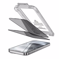 Tech-Protect Quick Set Spy+ Privātuma stikls 2-gab. komplekts iPhone 15 / 16