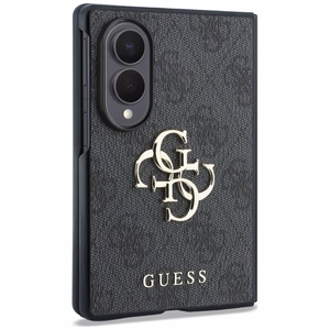 Melns Guess Big 4G Logo vāciņš Samsung Galaxy Z Fold8 tālrunim