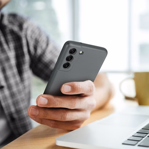 Maciņš for Samsung A37 5G Metallic pelēks