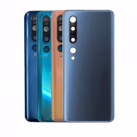Aizmugurējais vāciņš Saderīgs ar Xiaomi Mi 10 5G / Twilight Pelēks / (ar camera lens) HQ