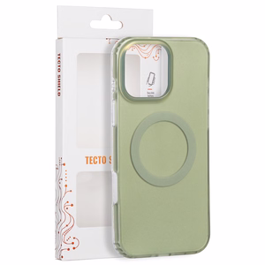 Tecto Shield Mistiq Mag vāciņš iPhone 16 Pro Max 6,9", olīvkrāsas