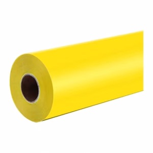 HTVRONT matēta pašlīmējoša plēve, 30.5 cm × 180 cm, citronu dzeltena
