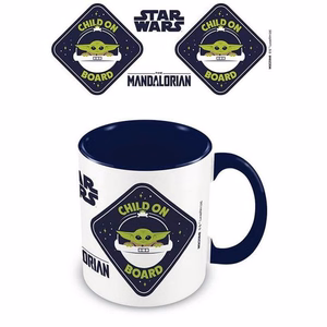 Star Wars The Mandalorian Baby Yoda keramikas krūze dāvanu kastē, 300 ml