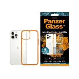 PanzerGlass ClearCase viedtālruņa apvalks iPhone 12 Pro Max – caurspīdīgs oranžs