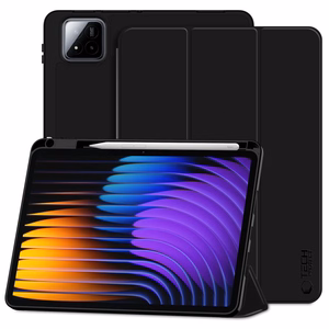 TechProtect SmartCase Pen planšetdatora apvalks Xiaomi Pad 7 / 7 Pro - melns