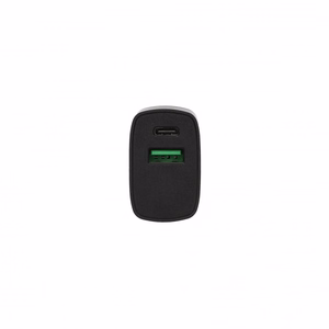 SEEK TOTI 20W Type-C + USB-A tīkla ātrais lādētājs, melns